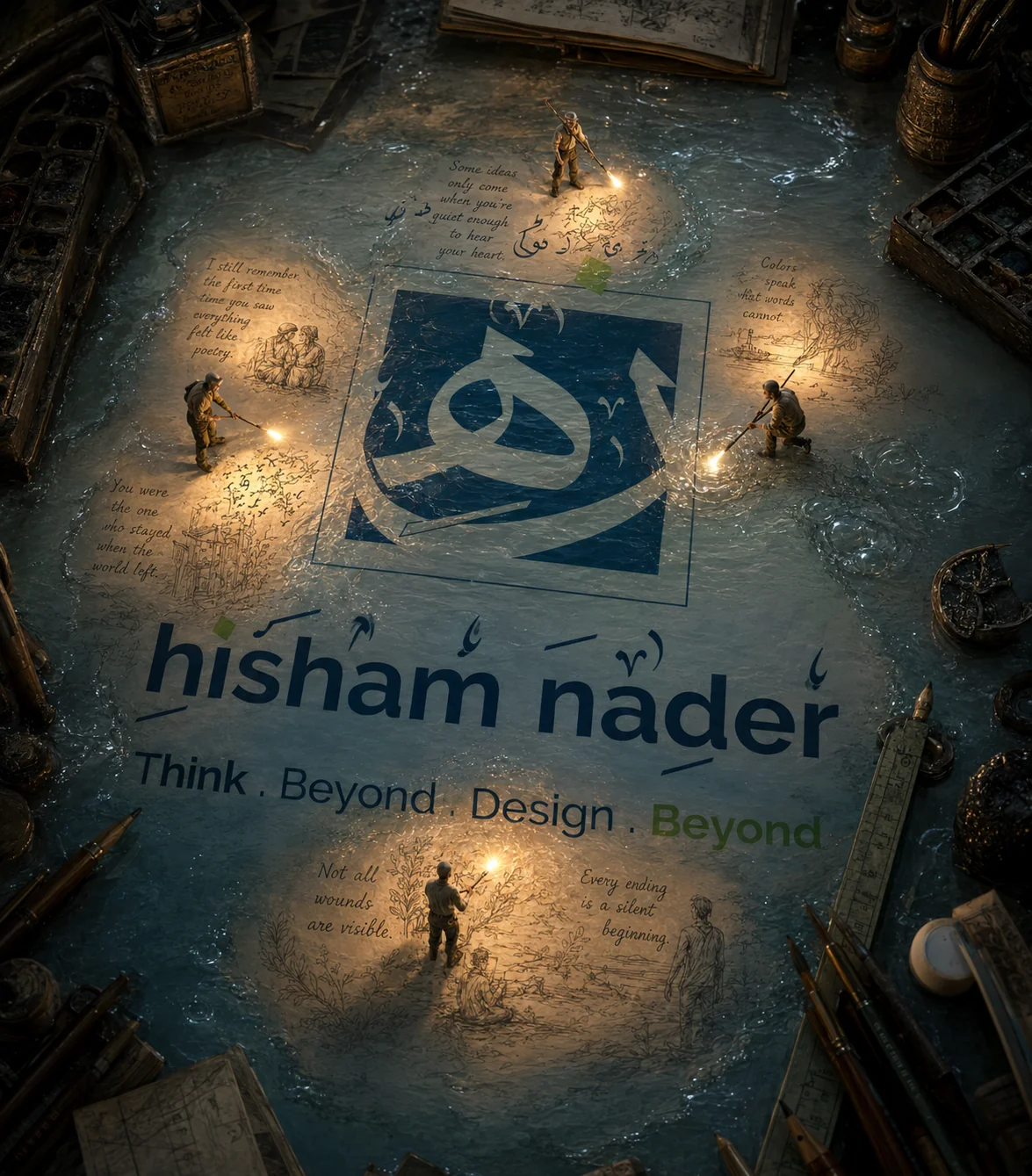 Hisham Nader about artwork