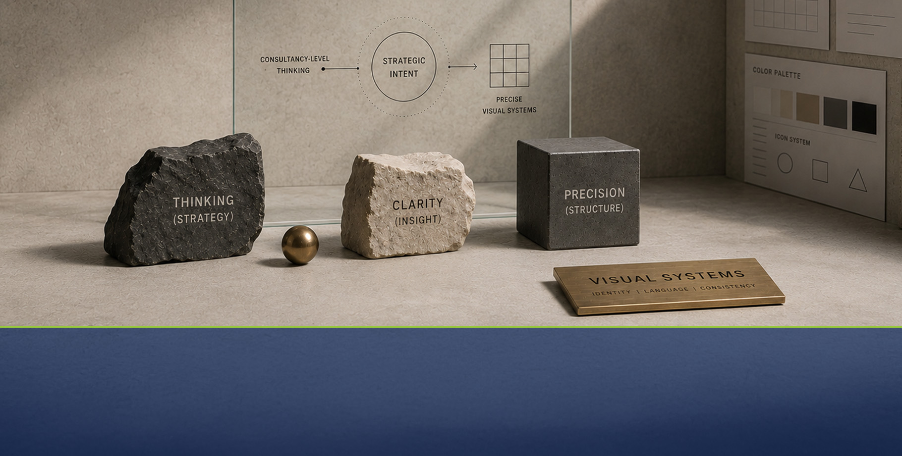 Strategy, clarity, and precision translated into a coherent visual system
